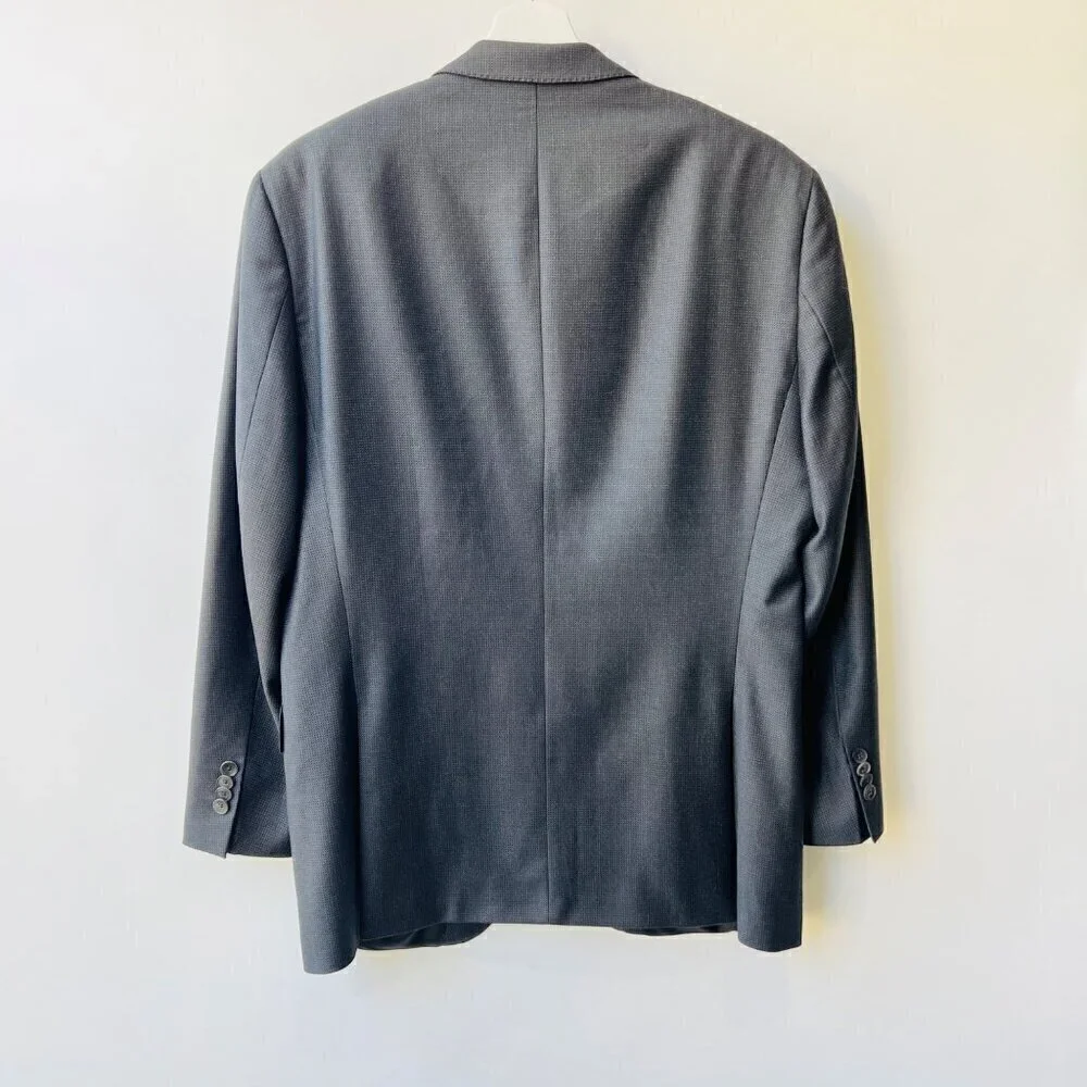 Boss Hugo Boss Huge4/Genius3 Wool slim sport coat, textured gray, Size 40R
